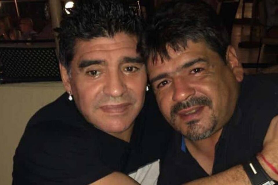 Diego Maradona e Hugo Maradona