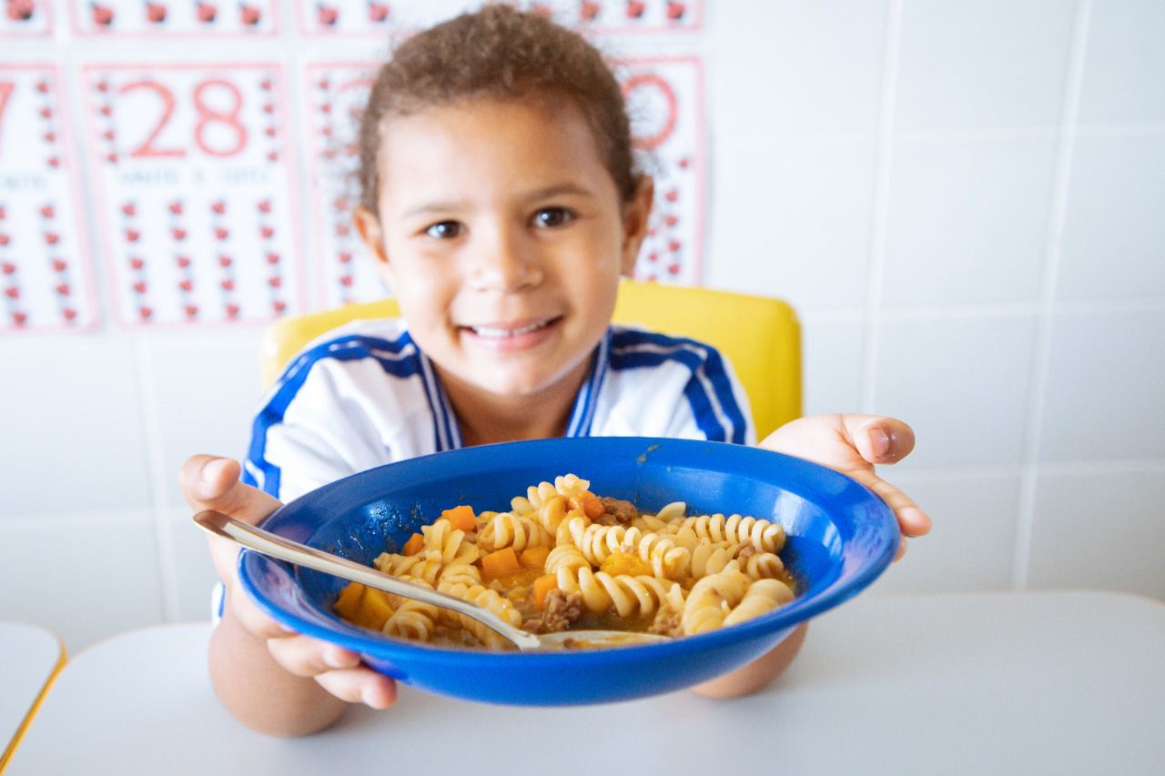 Com o intuito de melhorar a alimentação das crianças, é retirada dos Cmeis o uso de açúcares e adoçantes (Foto: Divulgação)