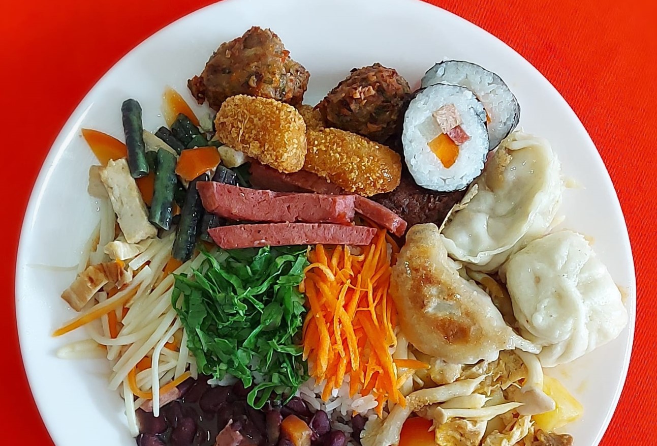 Cardápio do dia no restaurante , opção de delivery de comida vegetariana e vegana em Goiânia