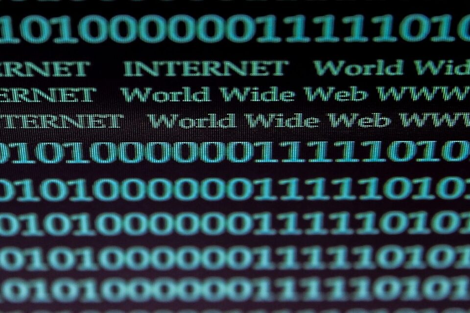 www, internet,código binário