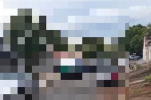 Adolescente e PMs trocam socos e chutes durante ocorrência, em São Luiz dos Montes Belos