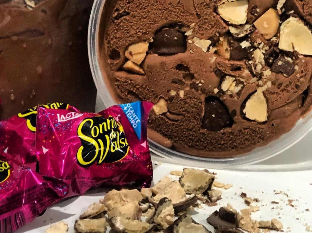 Sorvete artesanal Sonho de Valsa