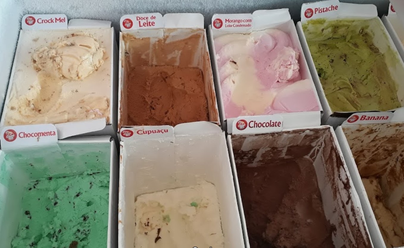 sorvete em Aparecida de Goiânia