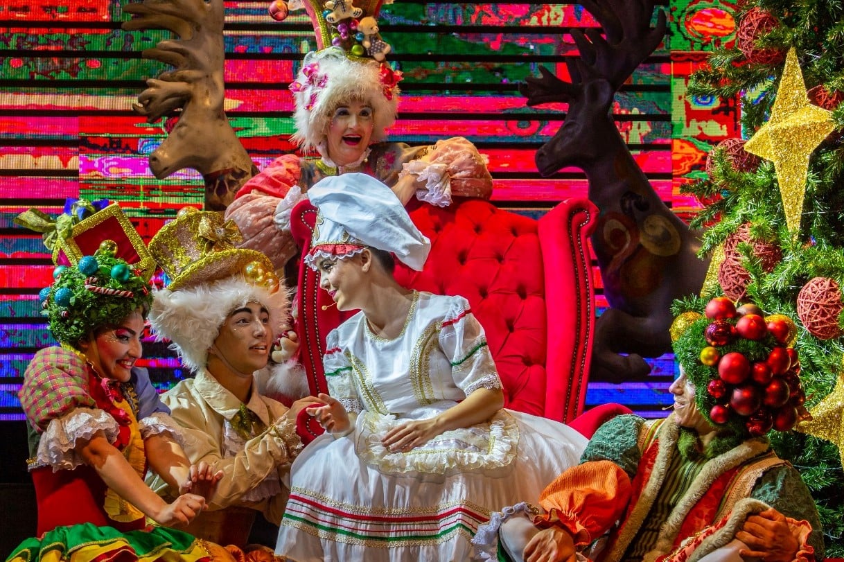 Espetáculo Meu Presente de Natal, no Centro Cultural Oscar Niemeyer