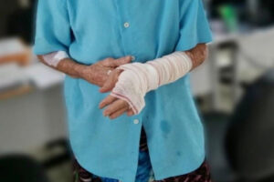 Filho suspeito de agredir a mãe de 90 anos é preso em Turvânia