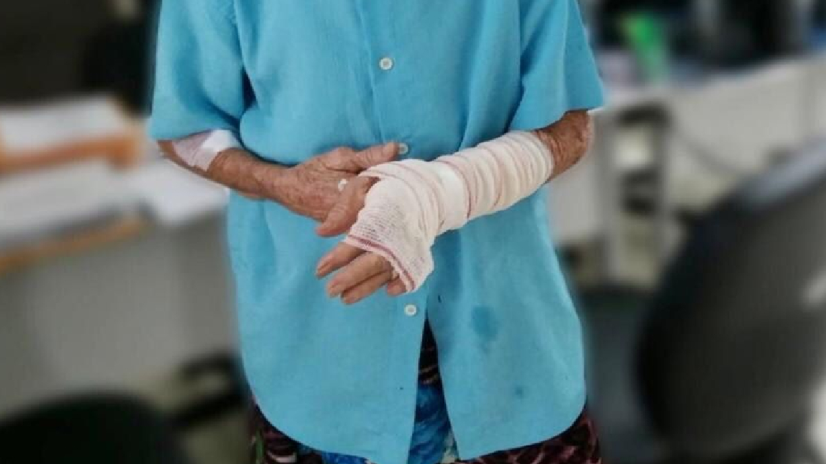 Filho suspeito de agredir a mãe de 90 anos é preso em Turvânia