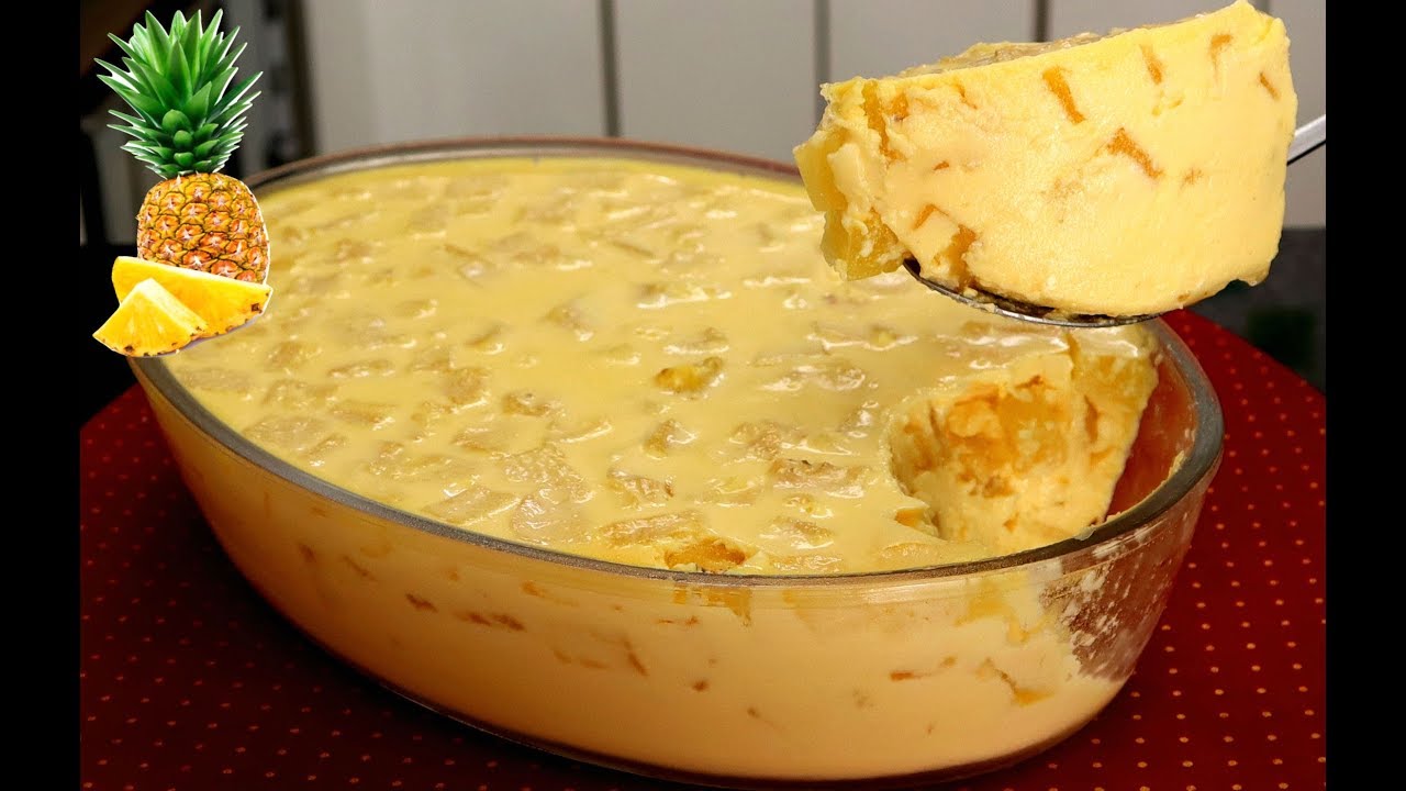 Gelado de Abacaxi (Foto: reprodução - Youtube)