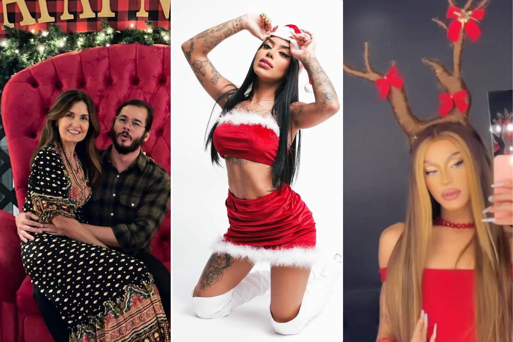 De looks glamourosos a festejos simples, celebridades registraram noite nas redes. Natal 2021: Confira como os famosos passaram a data