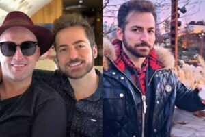 O médico estava acompanhado de amigos, como o ator Marcus Majella. Thales Bretas joga cinzas de Paulo Gustavo em baía de Nova York: vídeo