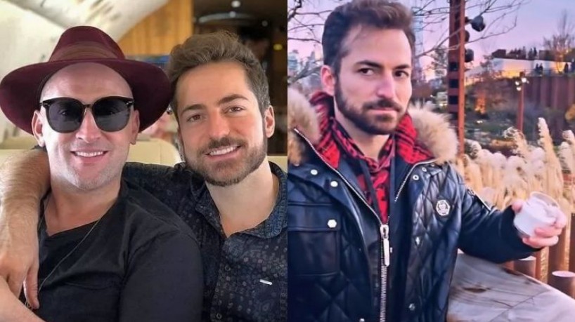 O médico estava acompanhado de amigos, como o ator Marcus Majella. Thales Bretas joga cinzas de Paulo Gustavo em baía de Nova York: vídeo