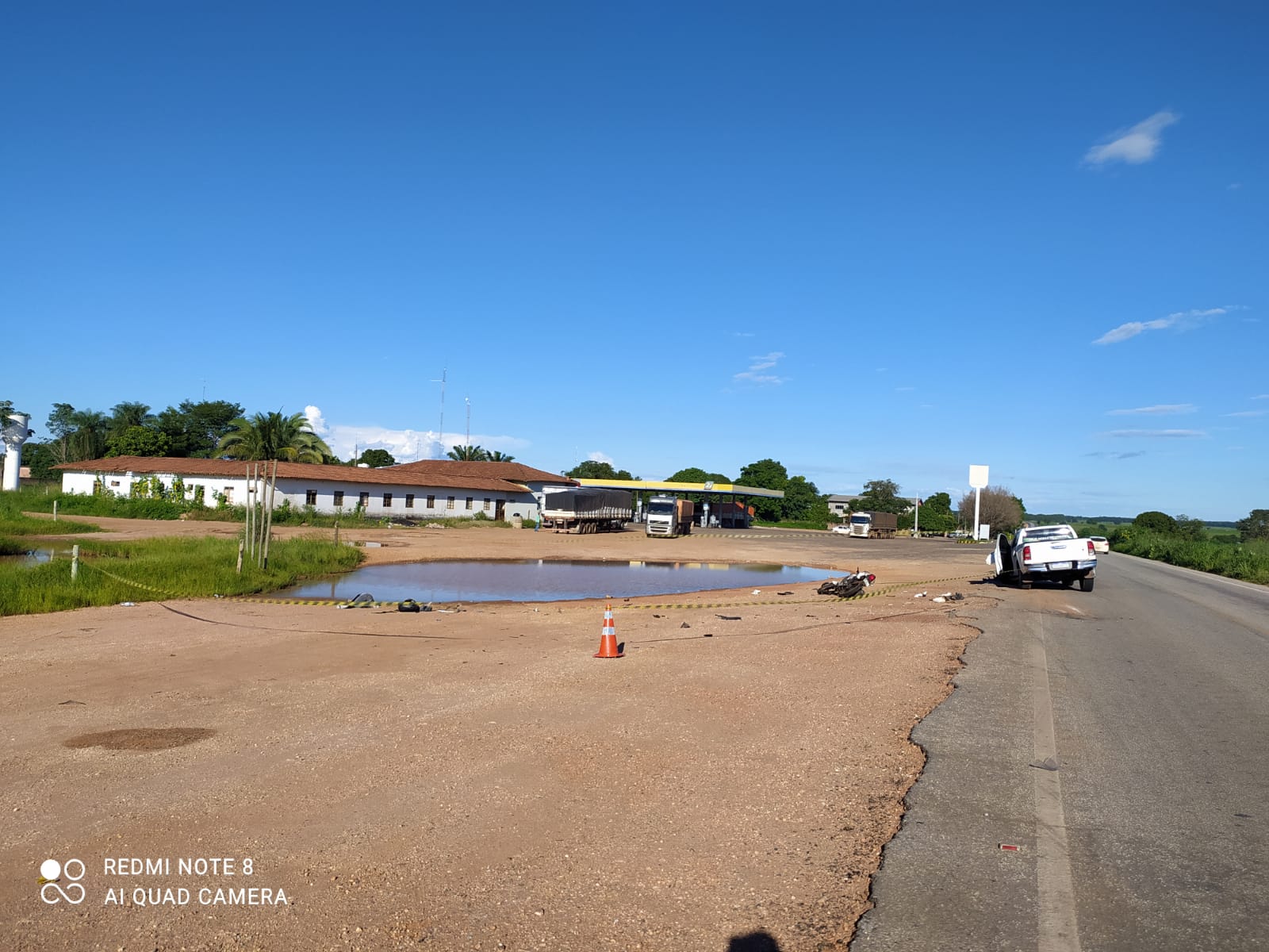 Colisão frontal mata motociclista na BR-070, em Montes Claros