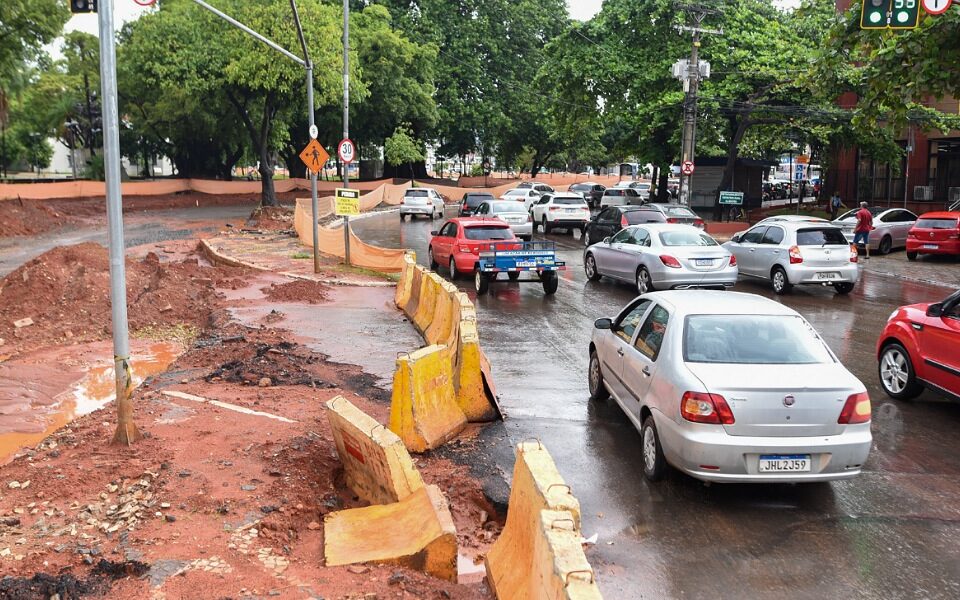Construção do BRT em Goiânia