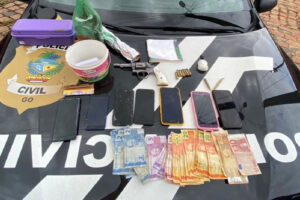 Suspeito de usar pit dog para disfarçar tráfico de drogas é preso em Aurilândia