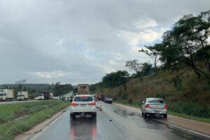 Motorista causa engavetamento na BR-060 entre Anápolis e Abadiânia