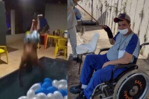 Um ano depois, jovem de Quirinópolis que ficou tetraplégico ao pular em piscina conta o que mudou