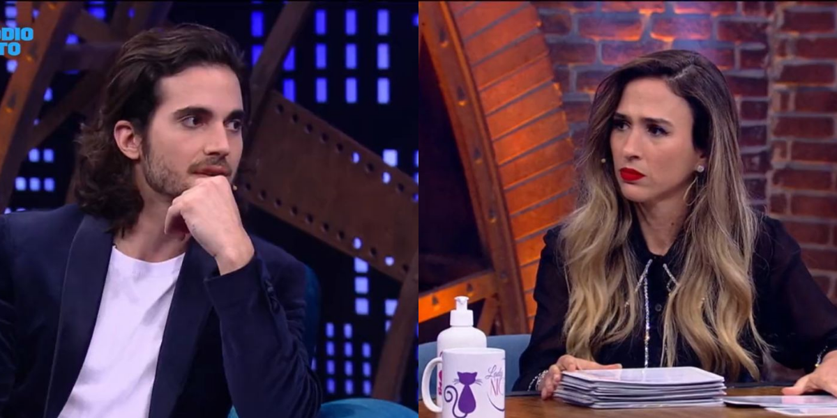 Lady Night Tudo aconteceu durante o 'Lady Night'; ex-BBB não gostou de perguntas da apresentadora. Climão entre Fiuk e Tatá Werneck repercute: vídeo