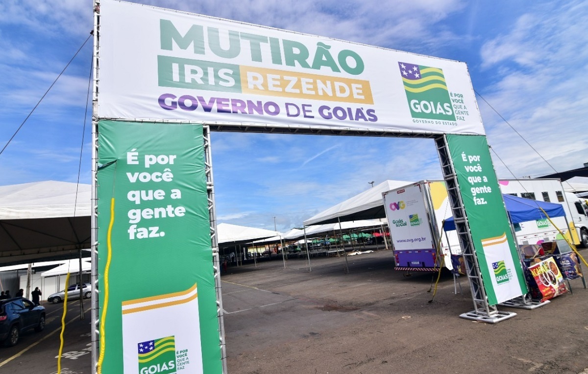 Mutirão Iris Rezende oferece serviços de saúde, emissão de documentos e vagas de emprego em Aparecida; Confira