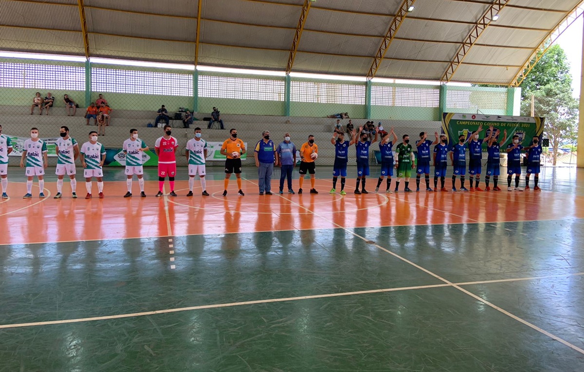 Jogo do Campeonato Goiano de Futsal Masculino Adulto