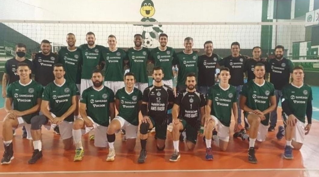 Goiás vai enfrentar o Fiat/Gerdau/Minas que somou 24 pontos em oito jogos. Foto: Divulgação - Goiás Vôlei