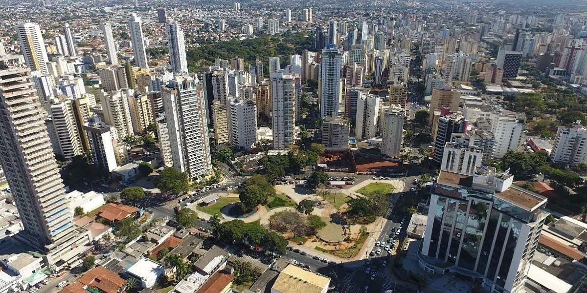 Vista aérea de Goiânia