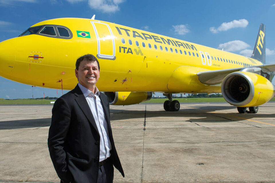 Presidente do grupo Itapemirim, Sidnei Piva; grupo entrou na aviação durante período mais crítico para o setor aéreo - Divulgação