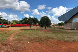 Área em frente ao CT do Atlético-GO