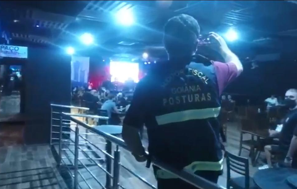 Operação fecha boate e autua 5 comércios por descumprimento de medidas contra Covid em Goiânia