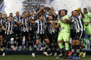 Jogadores do Botafogo