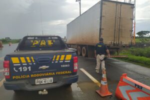 Homem é preso por uso de documento falso na BR-050 em Catalão (Foto: PRF)