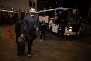 Thiago Silva chegando na Seleção