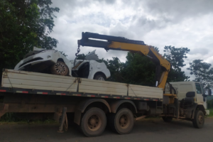 Motorista morre após carro colidir contra árvore e cair em ribanceira na GO-326 em Anicuns