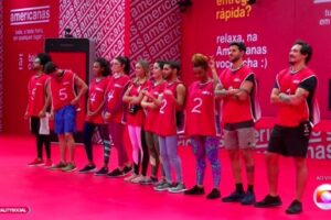 Integrantes do Pipoca realizam prova de resistência para ganhar imunidade