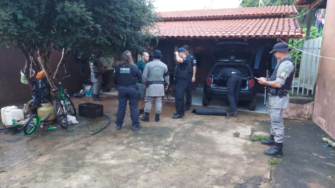 Suspeito de provocar prejuízo de R$ 400 mil com furto de gado é preso em Anápolis (Foto: Polícia Civil)