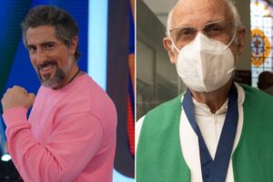 Padre chamou de desigualdade fato do apresentador usar tênis caro. Marcos Mion rebate crítica de padre Júlio Lancellotti a tênis de R$ 80 mil