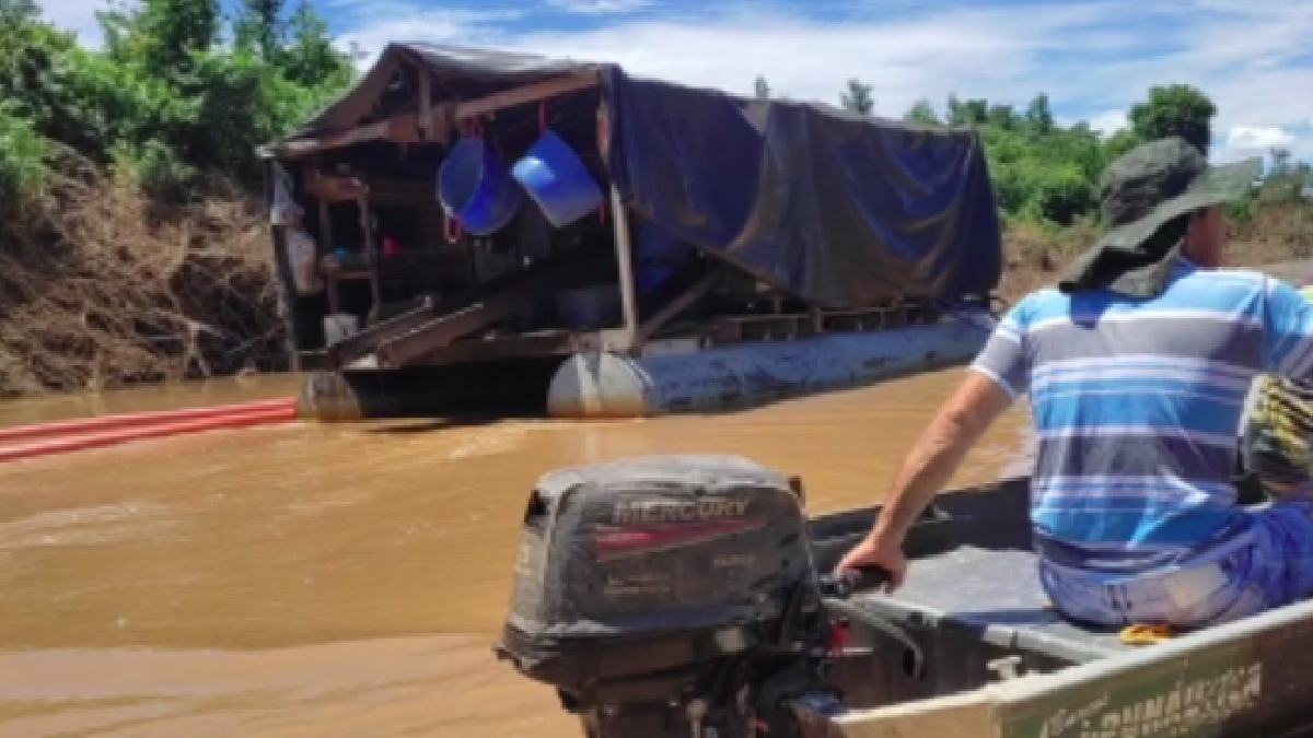 Batalhão Rural já havia recebido muitas denúncias acerca do garimpo ilegal naquela região