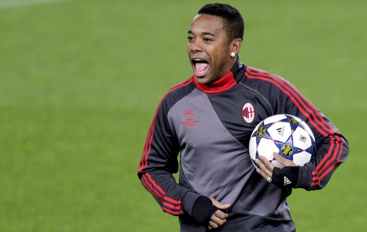 Robinho, atacante Milan