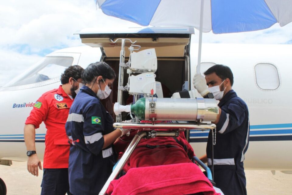 Empresa goiana registra aumento na procura por voos aeromédicos para pacientes com Covid-19