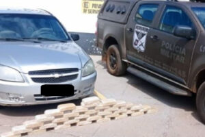 Carga de cocaína avaliada em R$ 1,1 milhão é apreendida em Aragarças