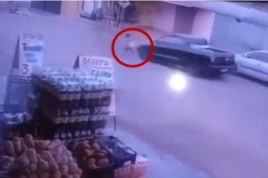 Criança é atropelada e sai ilesa, em Campo Grande; Vídeo