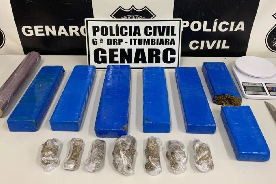 Polícia apreende adolescente pela 4º vez por tráfico de drogas em Itumbiara
