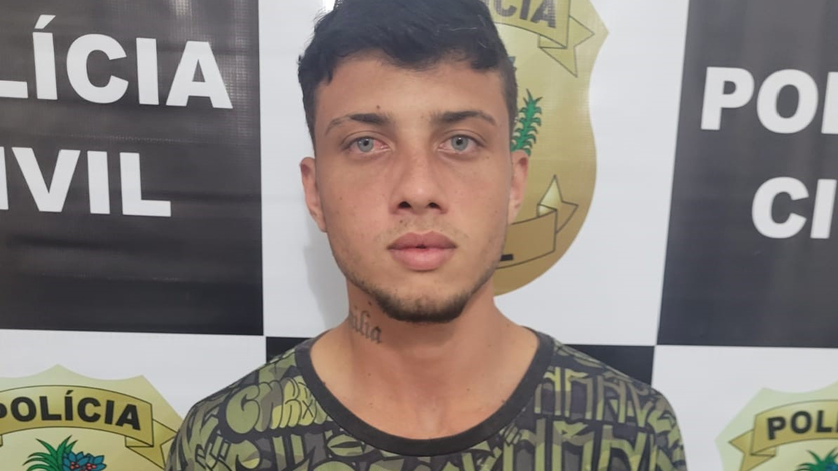 Jovem de 21 anos suspeito de machucar criança em assalto é preso em Guapó