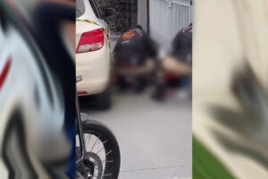 Suspeito de roubar celular é baleado por policial à paisana, no setor Serrinha em Goiânia