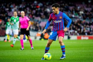 Philippe Coutinho jogando no Barcelona