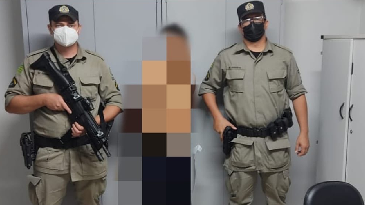 Suspeito de matar namorada é reconhecido e preso após roubar loja em Doverlândia