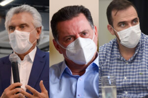 Justiça proíbe Mendanha de vincular em propaganda Marconi e Caiado