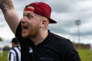 Brayden McCombs no Goiânia Rednecks