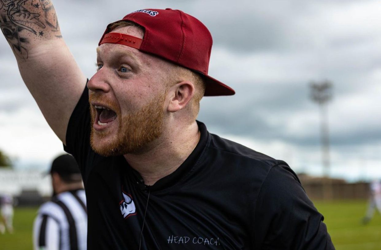Brayden McCombs no Goiânia Rednecks