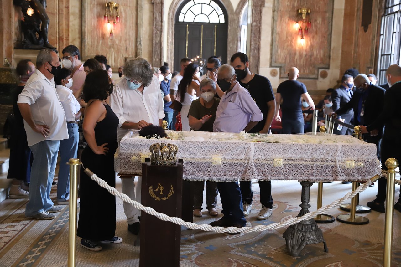 Elza Soares velório