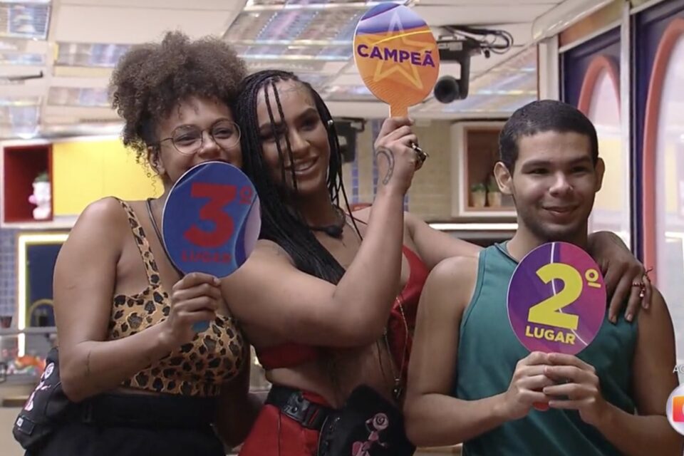Participantes precisaram apontar quem queriam em 2º e 3º lugar. BBB 22: Vinicius se destaca como o mais desejado no pódio pelos colegas