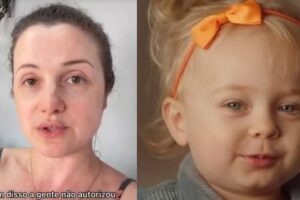 Criança ficou famosa ao estrelar campanha ao lado de Fernanda Montenegro. Mãe da bebê Alice se irrita após ataques: "Não tentei barrar memes"